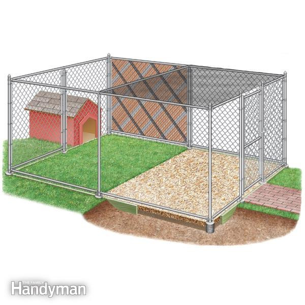 Best ideas about DIY Dog Pen
. Save or Pin How to Build a Chain Link Kennel for Your Dog Now.