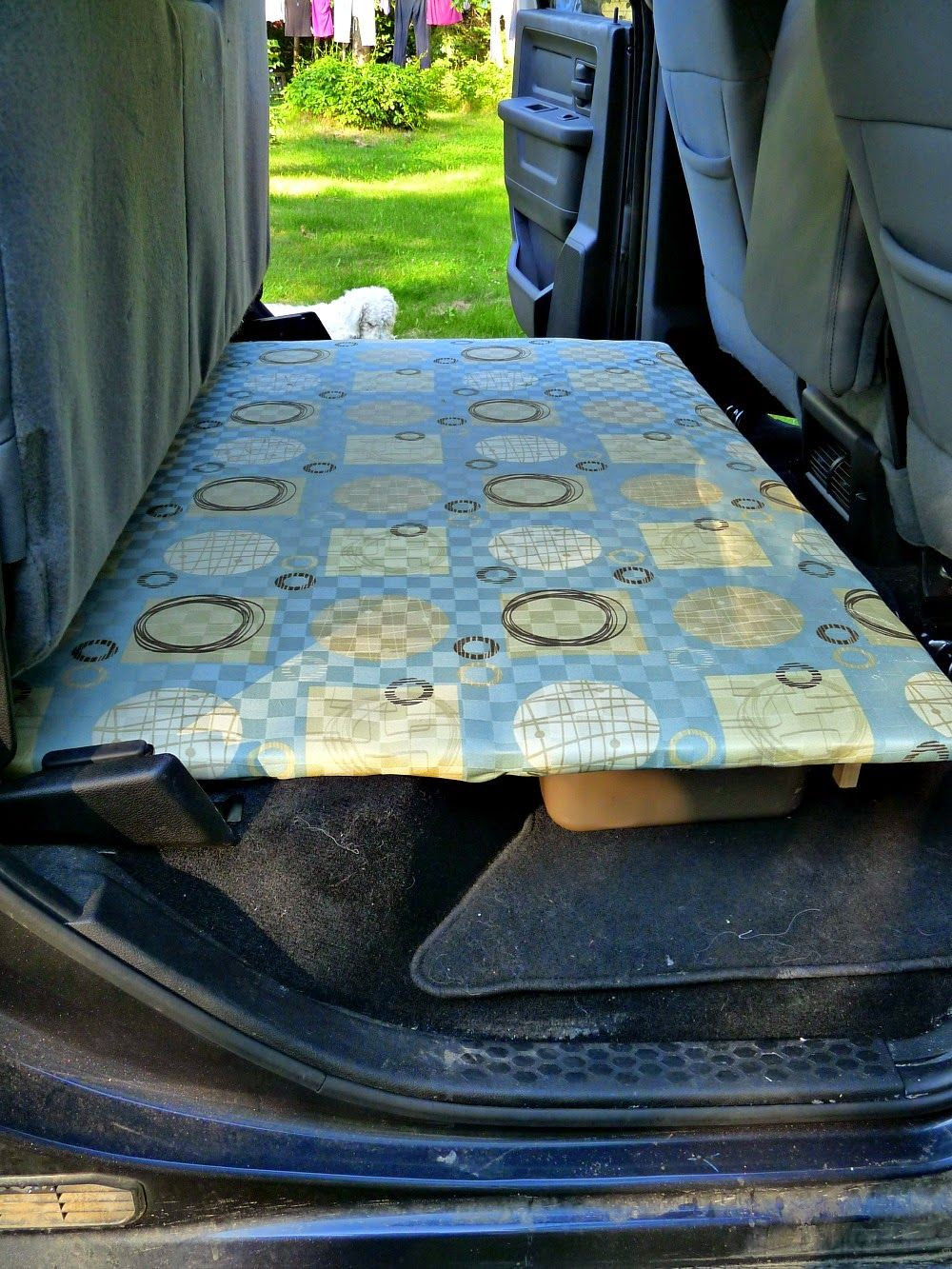 Best ideas about DIY Dog Platform
. Save or Pin Build a platform for the back seat of a truck SUV van with Now.