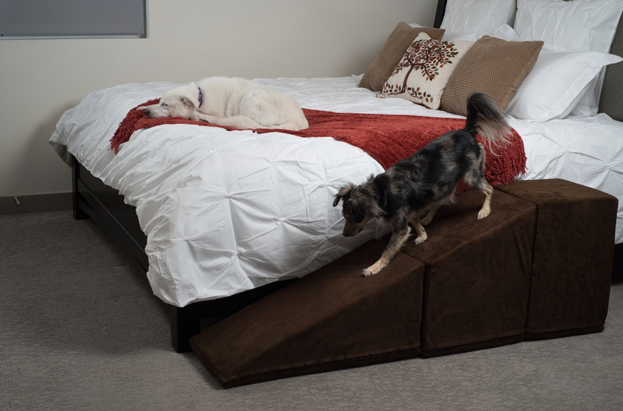 Best ideas about DIY Dog Ramp For Bed
. Save or Pin Bed Dog Ramp korrectkritters Now.