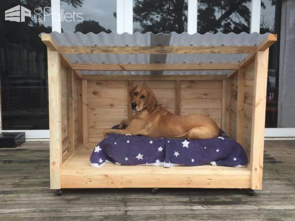 Best ideas about DIY Dog Shelter
. Save or Pin Roomy Pallet Dog Kennel • 1001 Pallets Now.