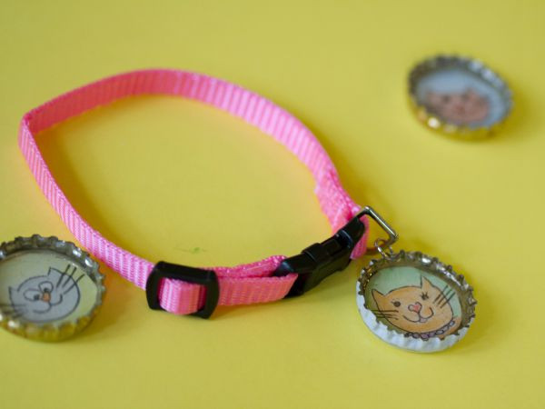Best ideas about DIY Dog Tag
. Save or Pin DIY Pet Tag from an Old Bottlecap Now.