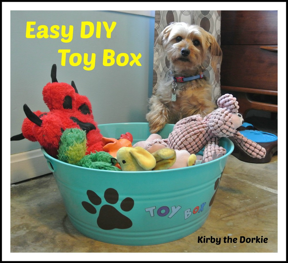 Best ideas about DIY Dog Toy Box
. Save or Pin Easy DIY Toy Box — The Canine Chef Cookbook Now.