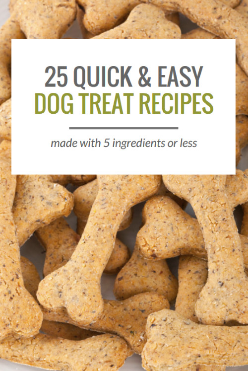 Best ideas about DIY Dog Treats Recipe
. Save or Pin 25 Simple Dog Treat Recipes Made With 5 Ingre nts or Now.