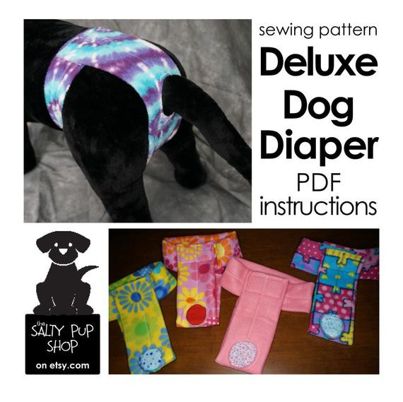 Best ideas about DIY Doggie Diaper
. Save or Pin DIY Deluxe Dog Diaper PDF Instructions Now.
