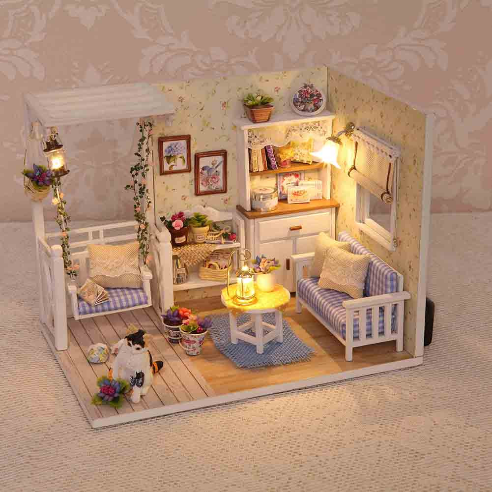 Best ideas about DIY Doll Furniture
. Save or Pin Delicate DIY Passion Assembled Wooden Dollhouse Miniature Now.