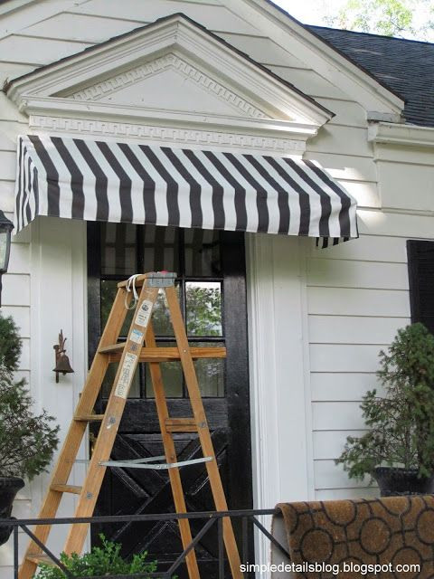 Best ideas about DIY Door Awning Plans
. Save or Pin Simple Details diy awning tutorial Now.