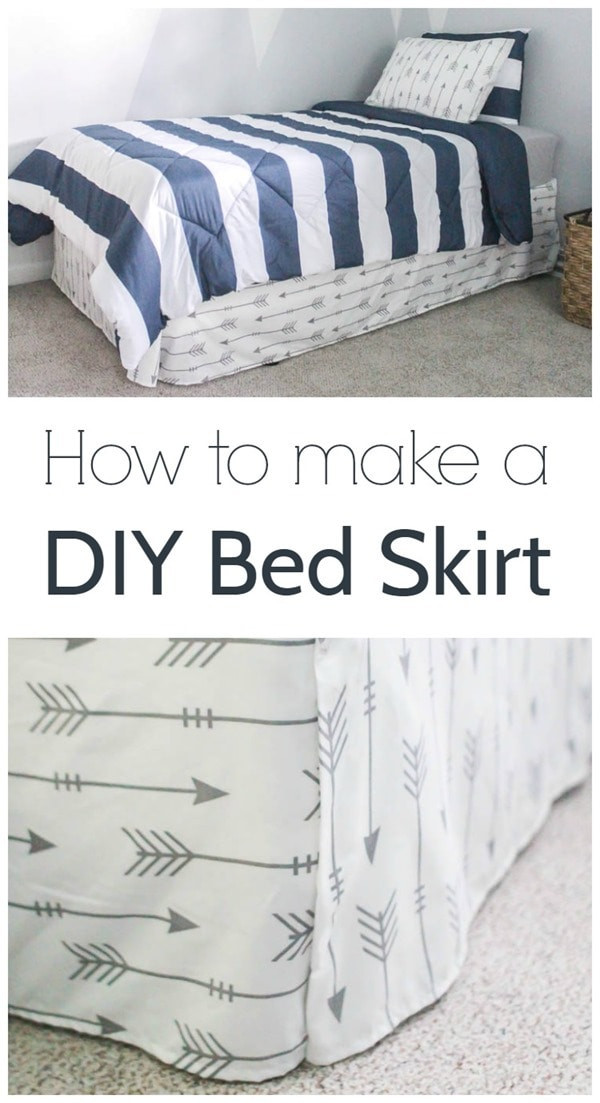 Best ideas about DIY Dorm Bed Skirt
. Save or Pin How to make a bed skirt from a flat sheet Lovely Etc Now.