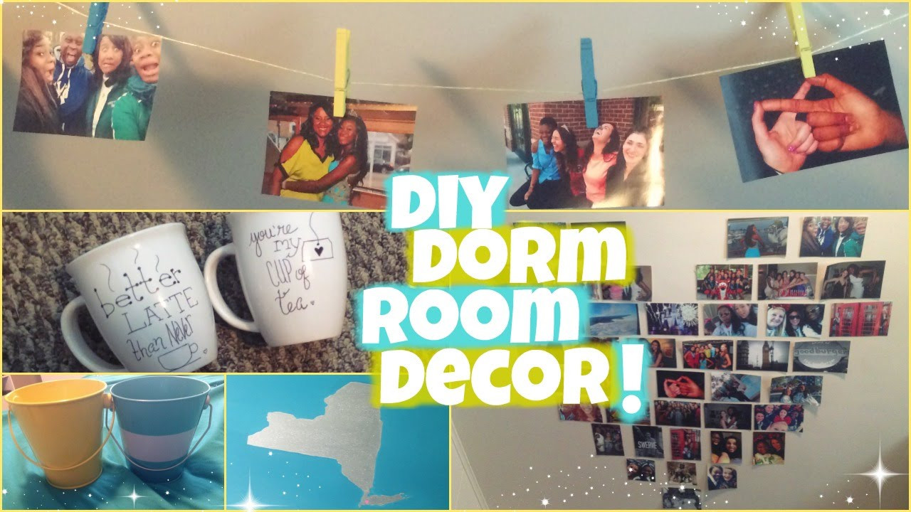 Best ideas about DIY Dorm Room
. Save or Pin DIY DORM ROOM DECOR♡ Now.