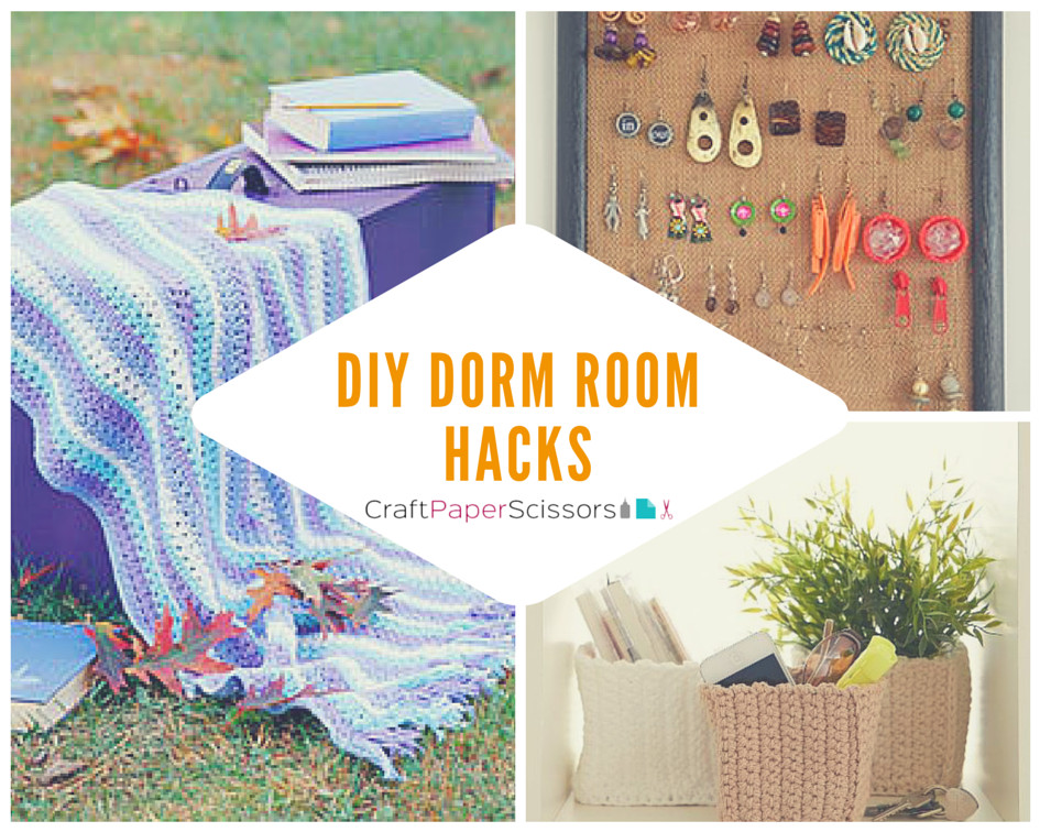 Best ideas about DIY Dorm Room
. Save or Pin Dorm Room Hacks 14 DIY Dorm Room Ideas Craft Paper Scissors Now.