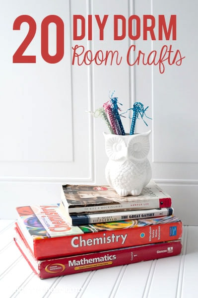 Best ideas about DIY Dorm Rooms
. Save or Pin 20 DIY Dorm Room Craft Ideas The Polka Dot Chair Now.
