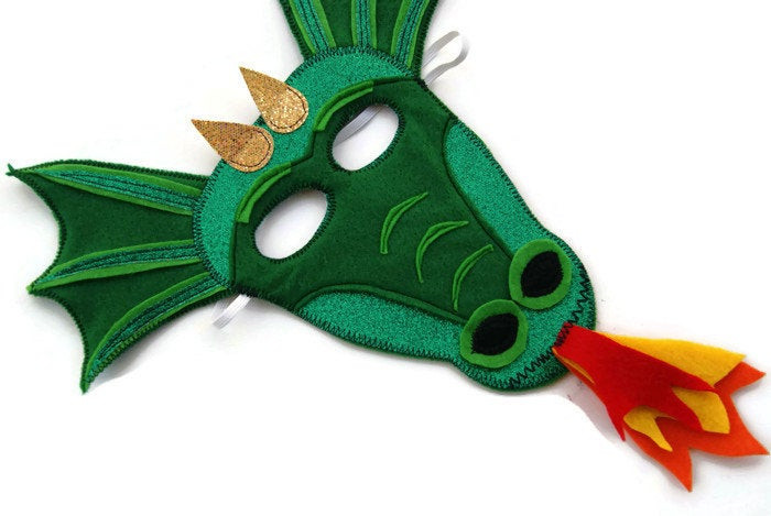 Best ideas about DIY Dragon Mask
. Save or Pin Dragon Mask Kids Mask Childs Mask Childrens Mask Dress Up Now.