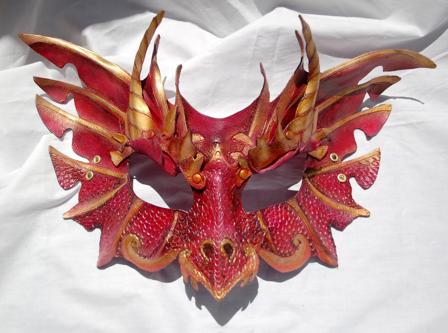 Best ideas about DIY Dragon Mask
. Save or Pin Scarlet Leather Dragon Game of Thrones House of Targaryen Now.