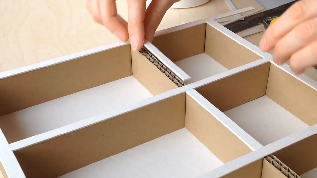 Best ideas about DIY Drawer Box
. Save or Pin DIY How to make a cardboard drawer organizer HD Now.