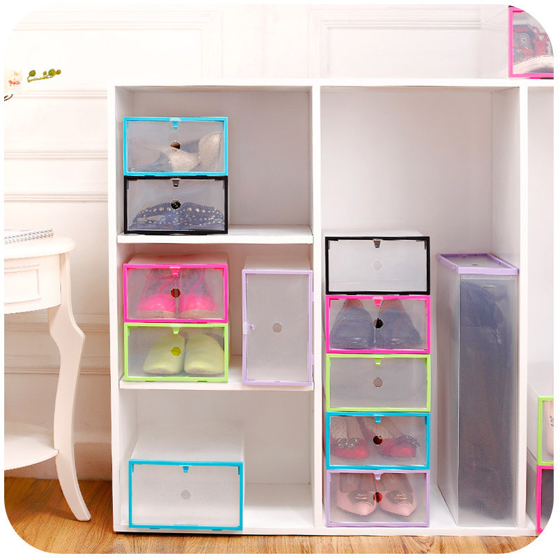Best ideas about DIY Drawer Box
. Save or Pin Stackable Shoe Storage Box Clear DIY Organizer Plastic Now.