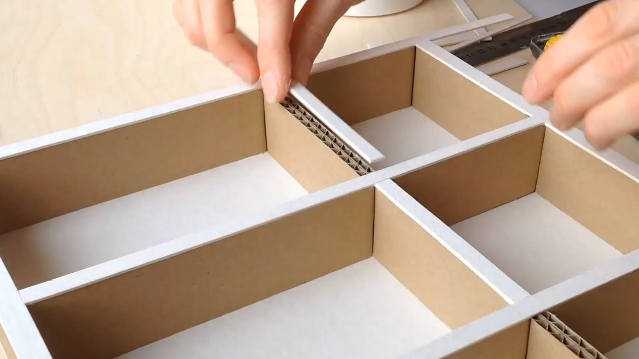 Best ideas about DIY Drawer Organizer
. Save or Pin DIY How to make a cardboard drawer organizer HD Now.