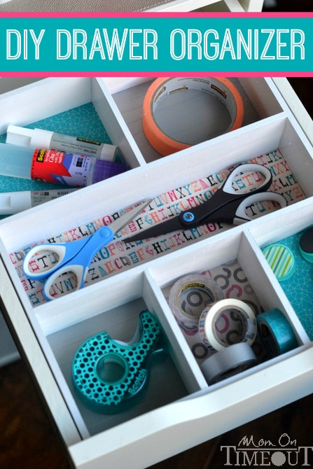 Best ideas about DIY Drawer Organizers
. Save or Pin DIY Drawer Organizer ScotchEXP Mom Timeout Now.