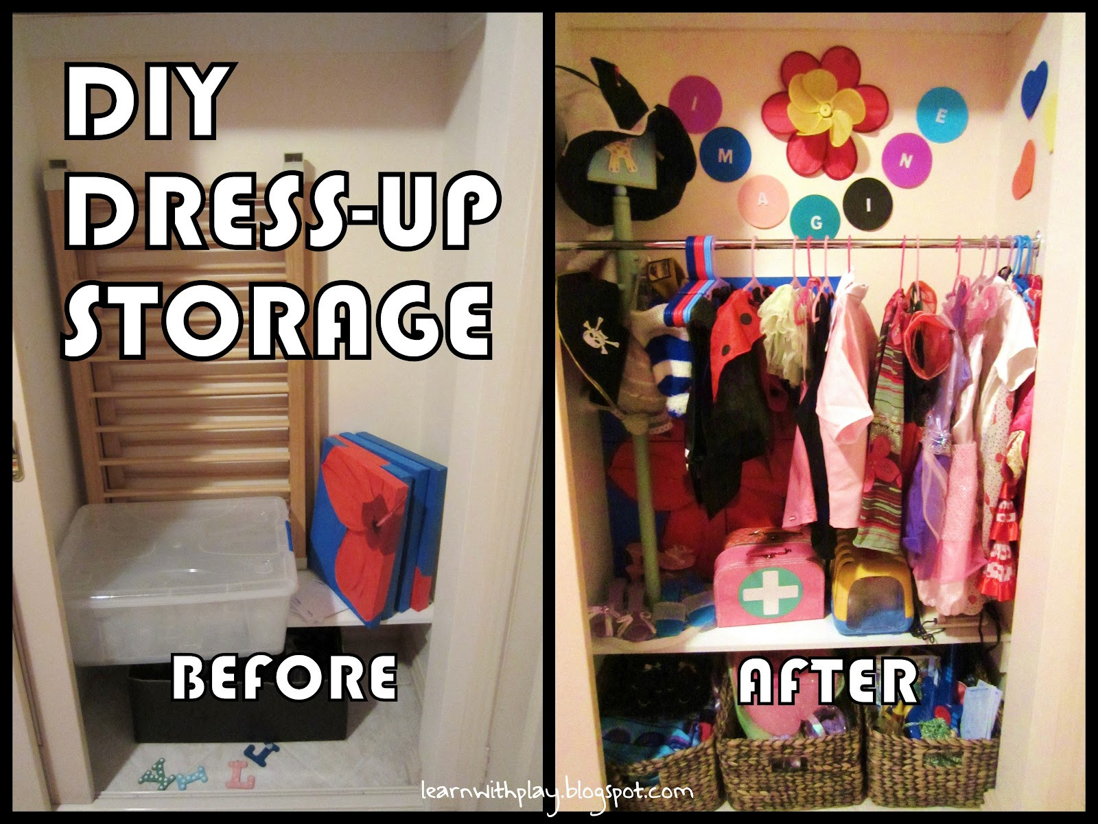 Best ideas about DIY Dress Up Storage
. Save or Pin Learn with Play at Home DIY Dress up Storage Solution Now.