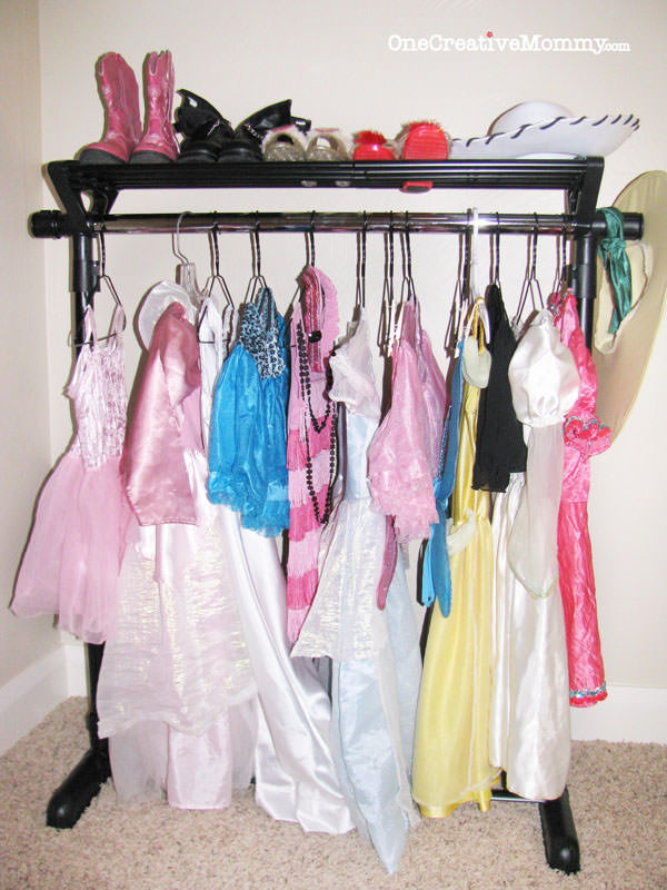 Best ideas about DIY Dress Up Storage
. Save or Pin Dress Up Storage Ideas for Kids onecreativemommy Now.