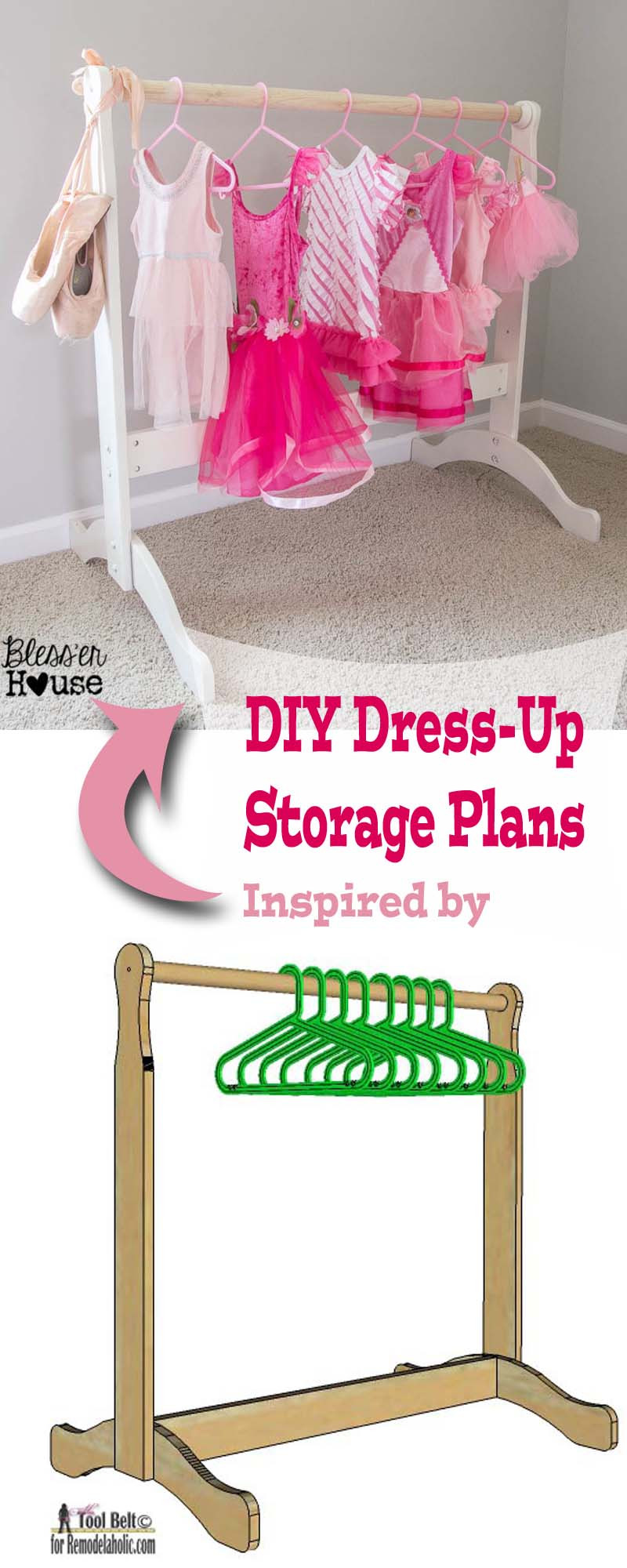 Best ideas about DIY Dress Up Storage
. Save or Pin Remodelaholic Now.