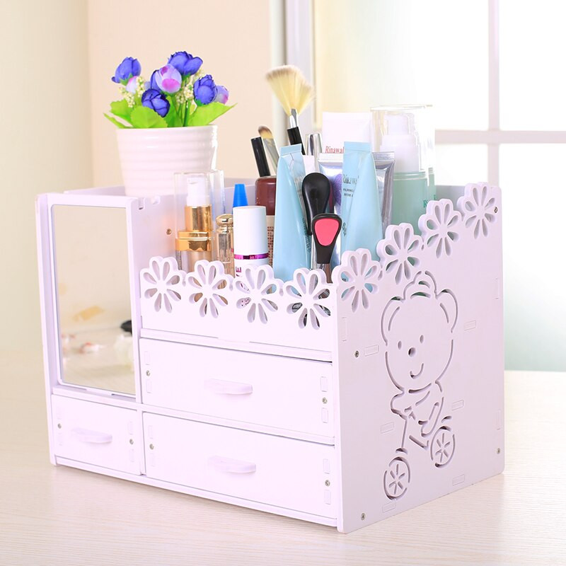 Best ideas about DIY Dresser Drawer Organizer
. Save or Pin TOPEXTRA Three Layers DIY Cute Bear MakeUp Organizer Now.