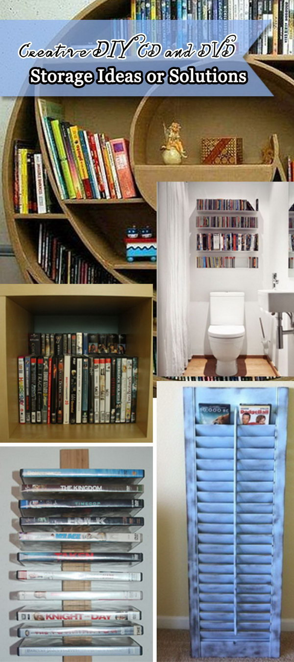 Best ideas about DIY Dvd Storage Ideas
. Save or Pin Creative DIY CD and DVD Storage Ideas or Solutions Hative Now.