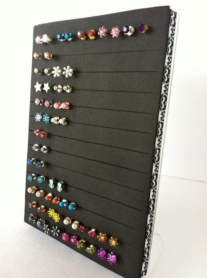 Best ideas about DIY Earring Organizer
. Save or Pin It s Back Post Earring Holder – Jewelry Organizer Now.