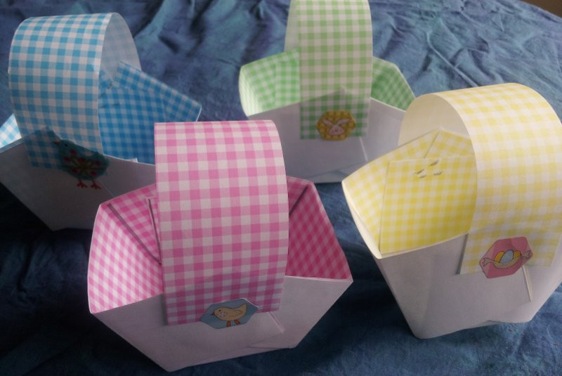 Best ideas about DIY Easter Baskets For Kids
. Save or Pin DIY Paper Easter Baskets Now.