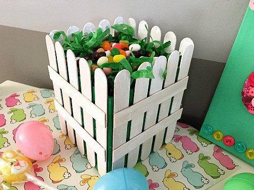 Best ideas about DIY Easter Baskets For Kids
. Save or Pin DIY Picket Fence Easter Basket Easy Easter Gift Basket Craft Now.