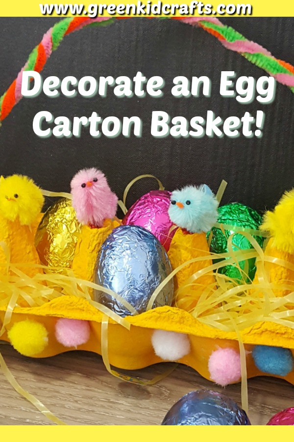 Best ideas about DIY Easter Baskets For Toddlers
. Save or Pin Decorate a DIY Easter Basket made from Egg Cartons Now.