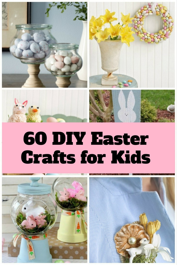 Best ideas about DIY Easter Crafts For Kids
. Save or Pin 60 DIY Easter Crafts for Kids The Bud Diet Now.