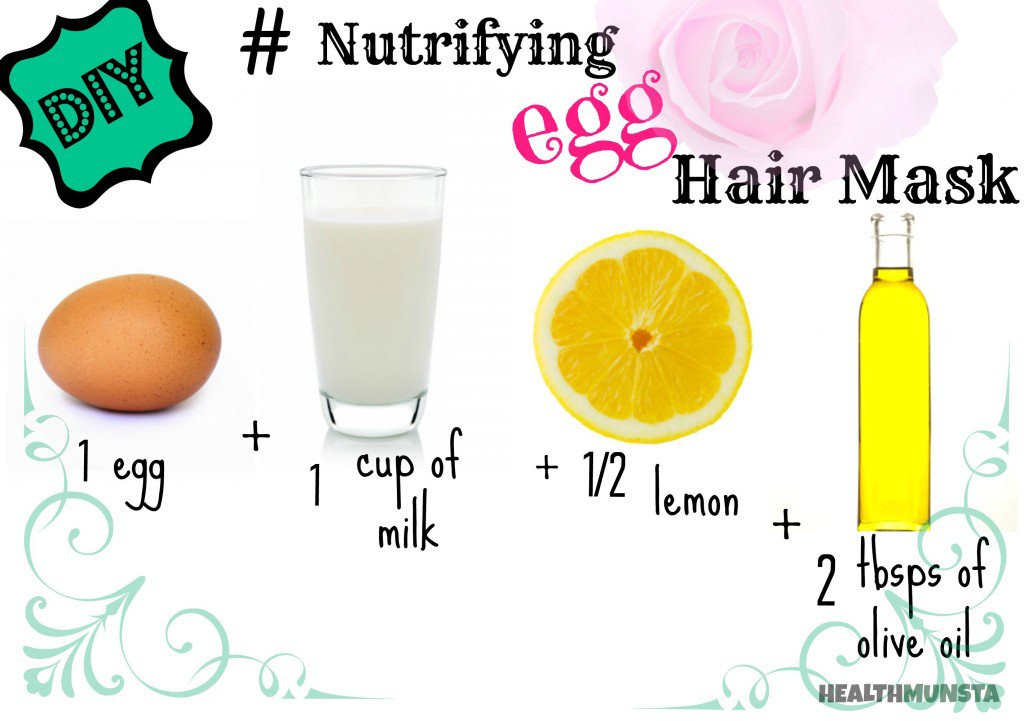 Best ideas about DIY Egg Hair Mask
. Save or Pin DIY Top 5 Easy Homemade Hair Mask Recipes for Beautiful Now.
