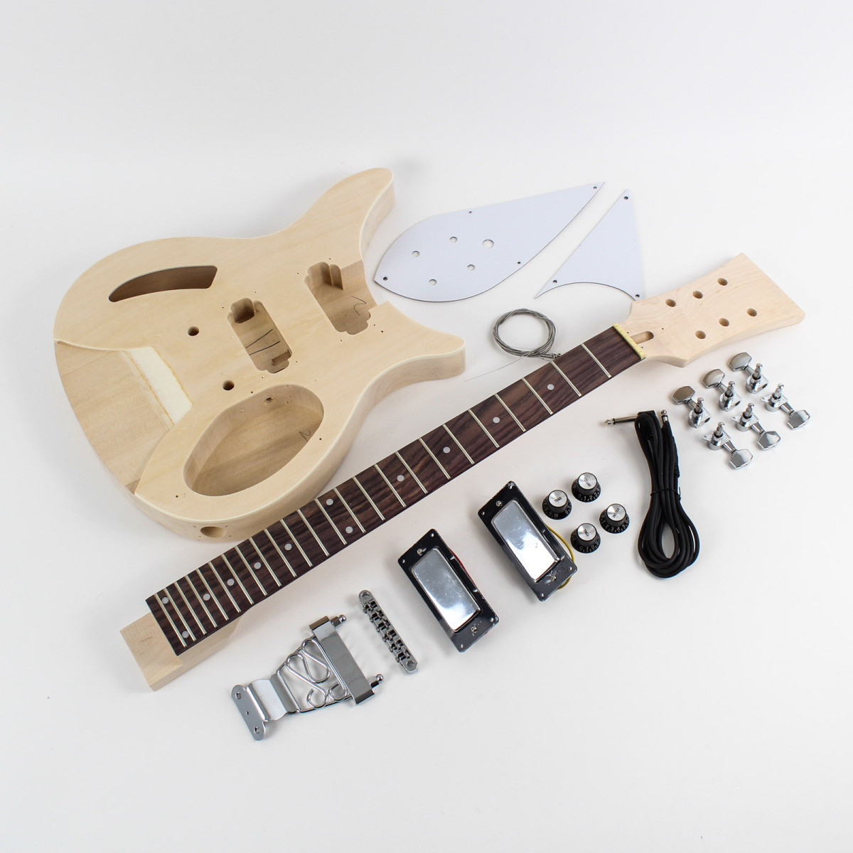 Best ideas about DIY Electric Guitar Kit
. Save or Pin Rickenbacker Style Semi Hollow DIY Guitars Now.