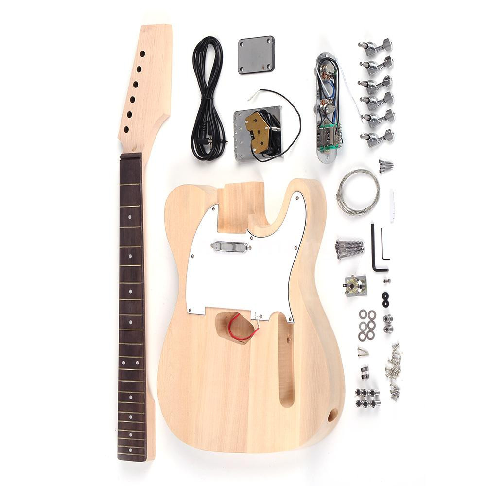 Best ideas about DIY Electric Guitar Kits
. Save or Pin Professional Tele Style Unfinished DIY Electric Guitar Kit Now.