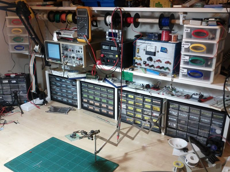 Best ideas about DIY Electronic Workbench
. Save or Pin Image result for ham shack electronics workbench Now.
