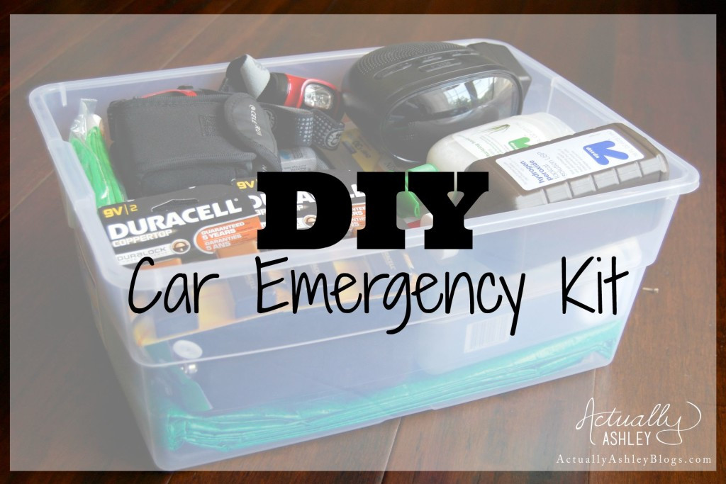 Best ideas about DIY Emergency Kit
. Save or Pin DIY Car Emergency Kit Actually Ashley Now.