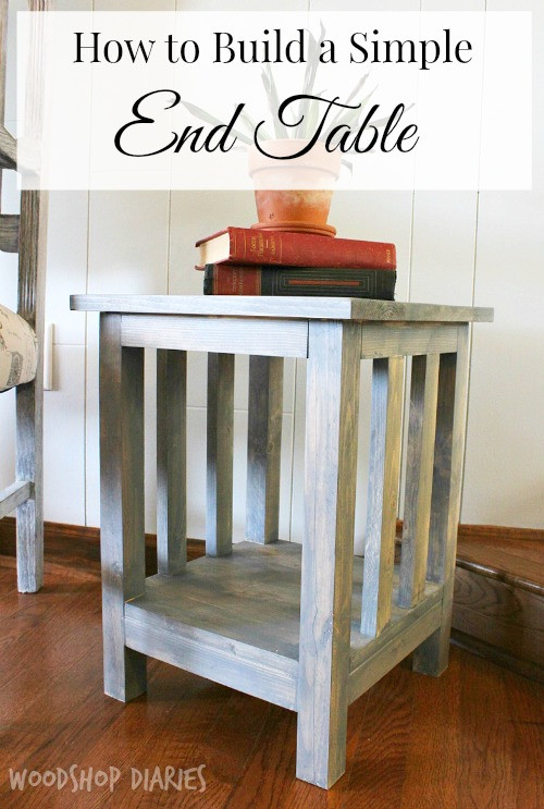 Best ideas about DIY End Table Plans
. Save or Pin DIY Side Table Plans Pretty Handy Girl Now.