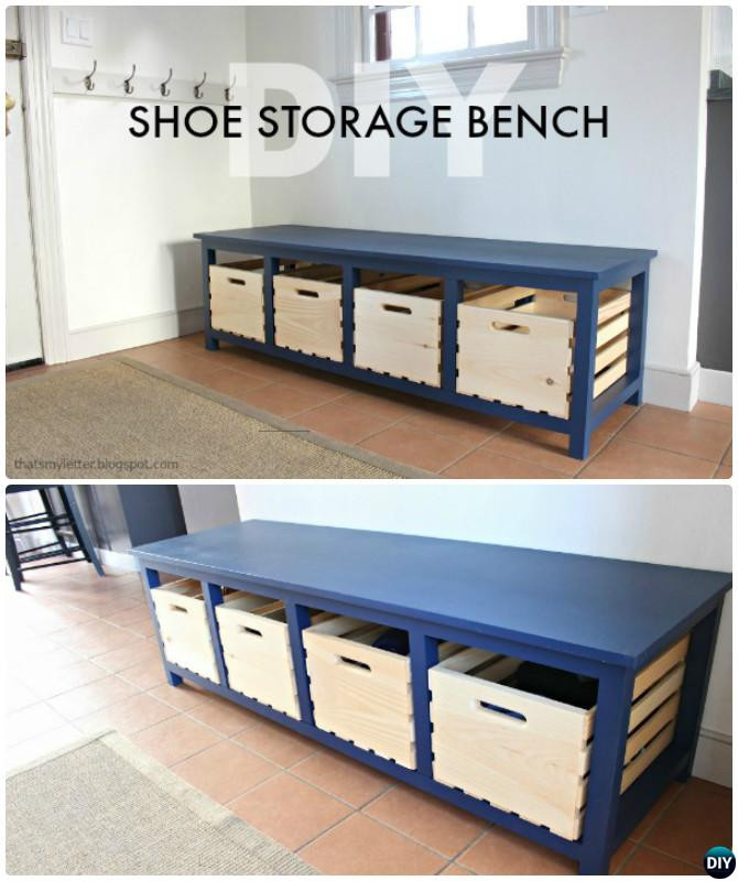 Best ideas about DIY Entryway Bench With Shoe Storage
. Save or Pin 20 Best Entryway Bench DIY Ideas Projects [Picture Now.