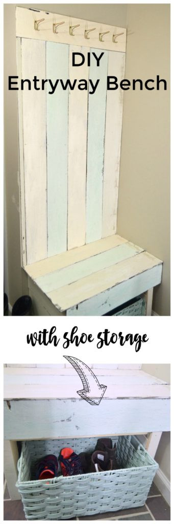 Best ideas about DIY Entryway Bench With Shoe Storage
. Save or Pin Pallet Wood Entryway Bench Now.