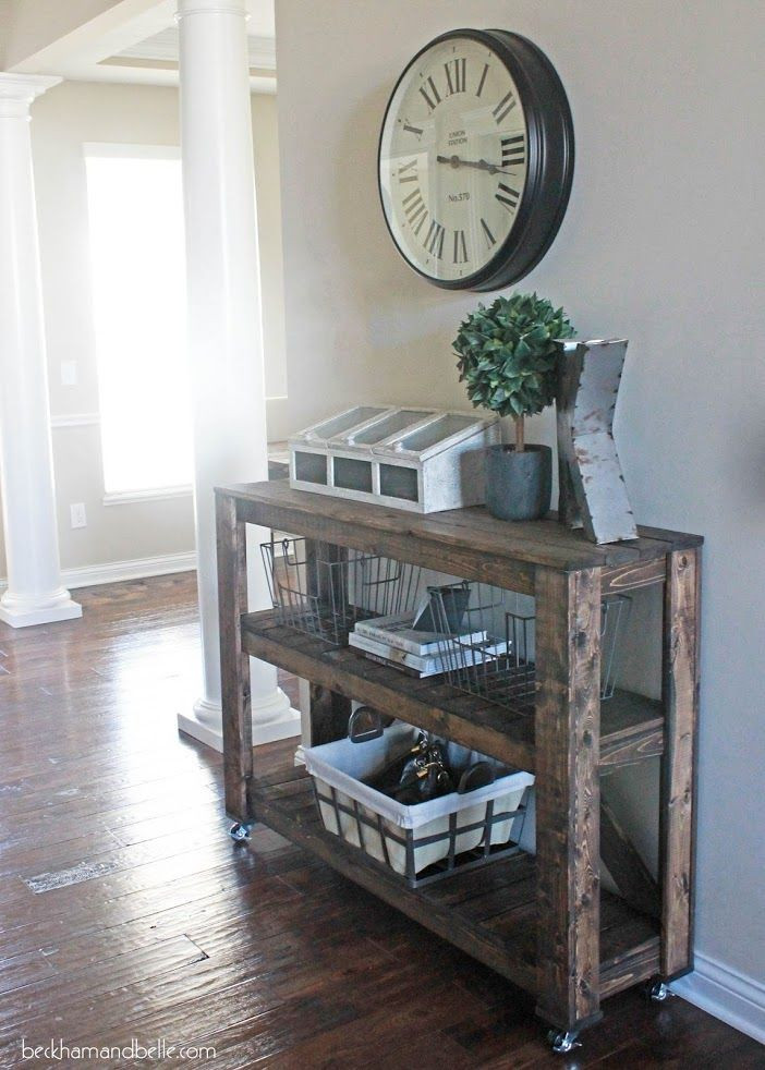Best ideas about DIY Entryway Table
. Save or Pin Best 25 Entryway console table ideas on Pinterest Now.
