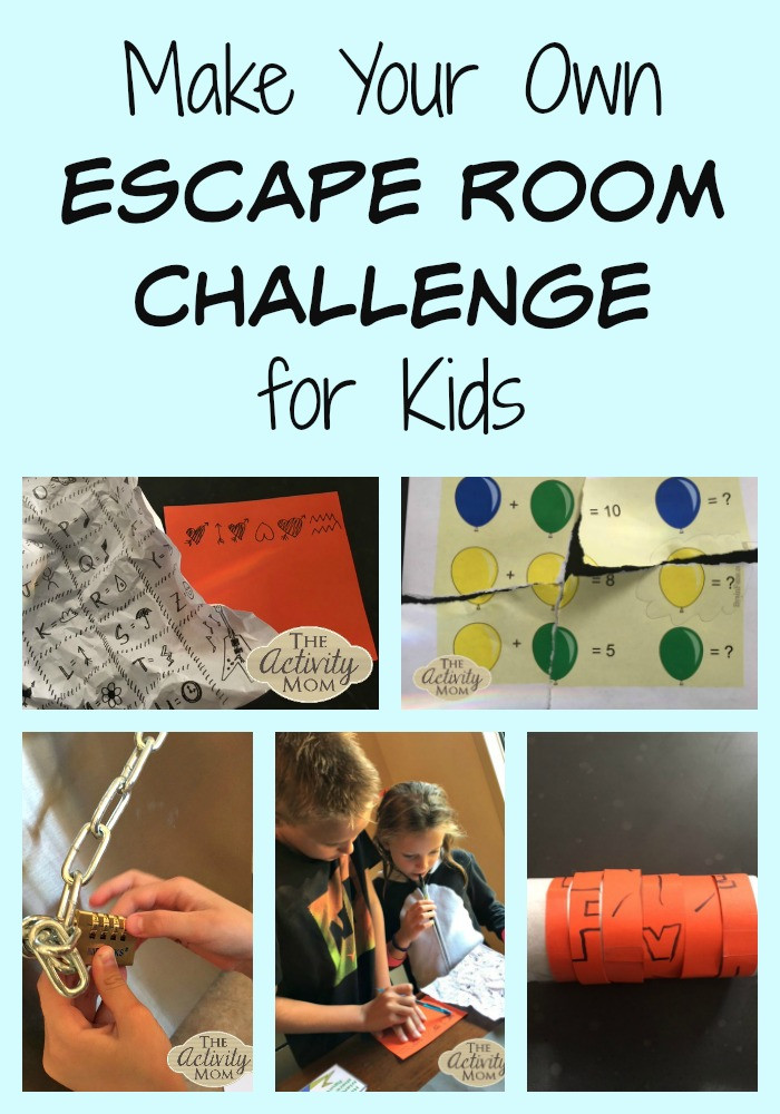 Best ideas about DIY Escape Room For Kids
. Save or Pin The Activity Mom Make Your Own Escape Room Challenge for Now.