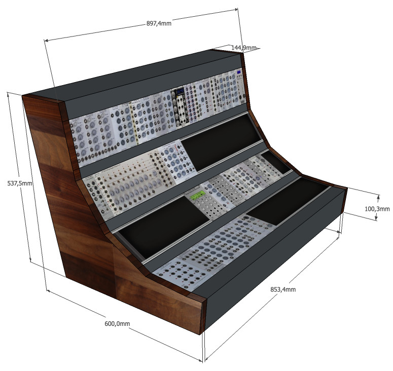 Best ideas about DIY Eurorack Case
. Save or Pin DIY Eurorack Console Case – The Journey continues – s Now.