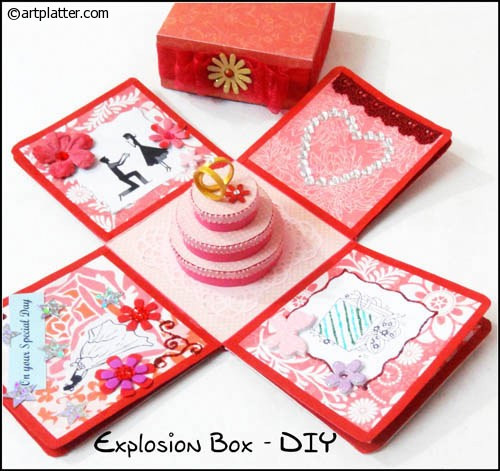 Best ideas about DIY Explosion Box
. Save or Pin How to make an Explosion Box • Art Platter Now.