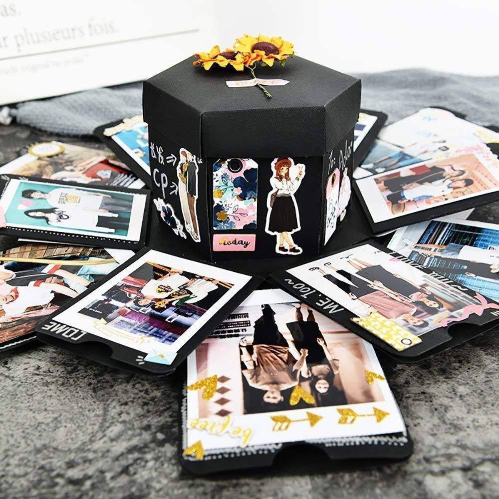 Best ideas about DIY Explosion Box
. Save or Pin Creative DIY Surprise Explosion Box Valentine s Day Gift Now.