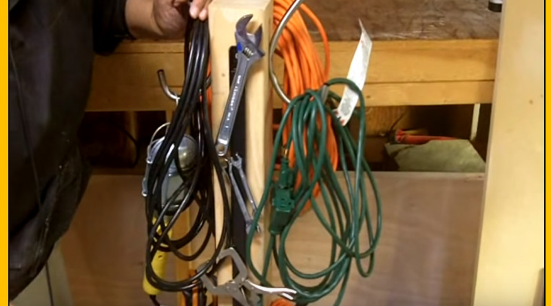 Best ideas about DIY Extension Cord Organizer
. Save or Pin [Video] How To Make An Extension cord Organizer Caddy Now.