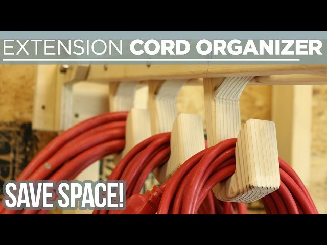 Best ideas about DIY Extension Cord Organizer
. Save or Pin Make a Folding Extension Cord Organizer for Easy Storage Now.