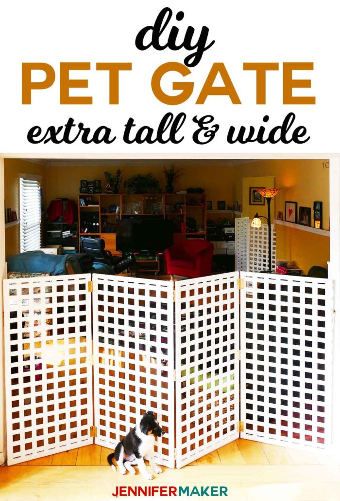Best ideas about DIY Extra Wide Baby Gate
. Save or Pin DIY Pet Gate Baby Gate Freestanding & Extra Wide Now.