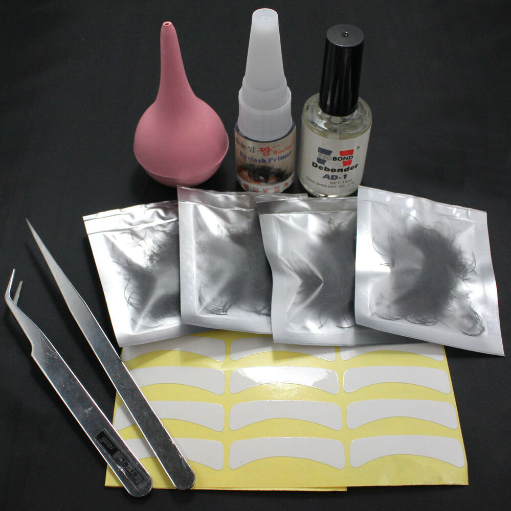 Best ideas about DIY Eyelash Extensions Kit
. Save or Pin 10 in1 False Individual Extension Kit Eyelash Glue Remover Now.