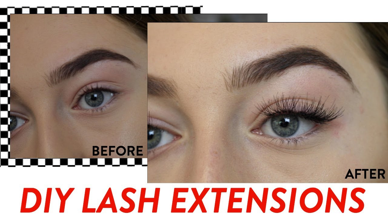 Best ideas about DIY Eyelash Extensions Kit
. Save or Pin DIY LASH EXTENSIONS UNDER $12 Now.
