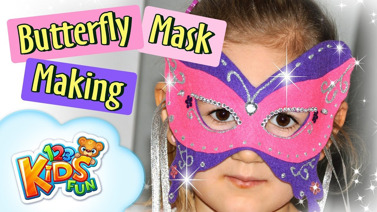 Best ideas about DIY Face Mask For Kids
. Save or Pin DIY by Creative Mom 2 how to make Butterfly Masquerade Now.