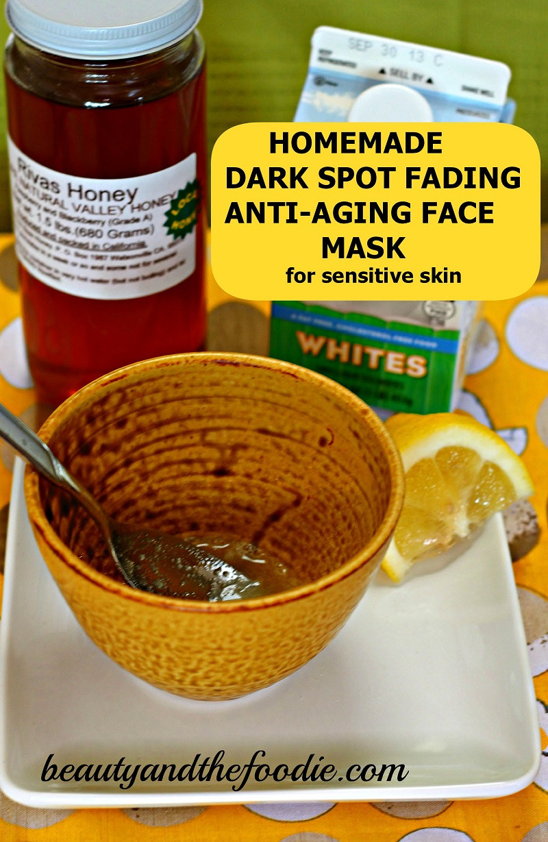 Best ideas about DIY Face Mask For Sensitive Skin
. Save or Pin DIY Spot Diminishing Anti Aging Face Mask Now.
